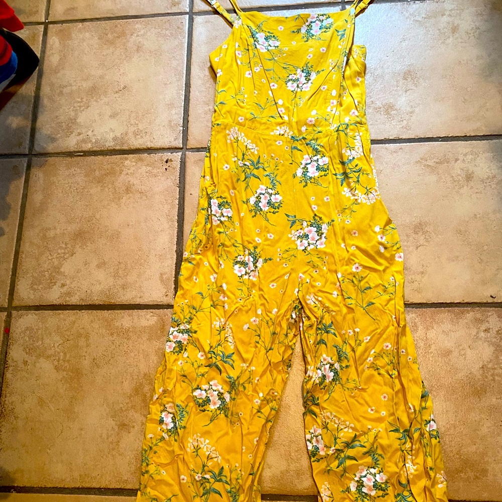 Old navy Floral jumpsuit